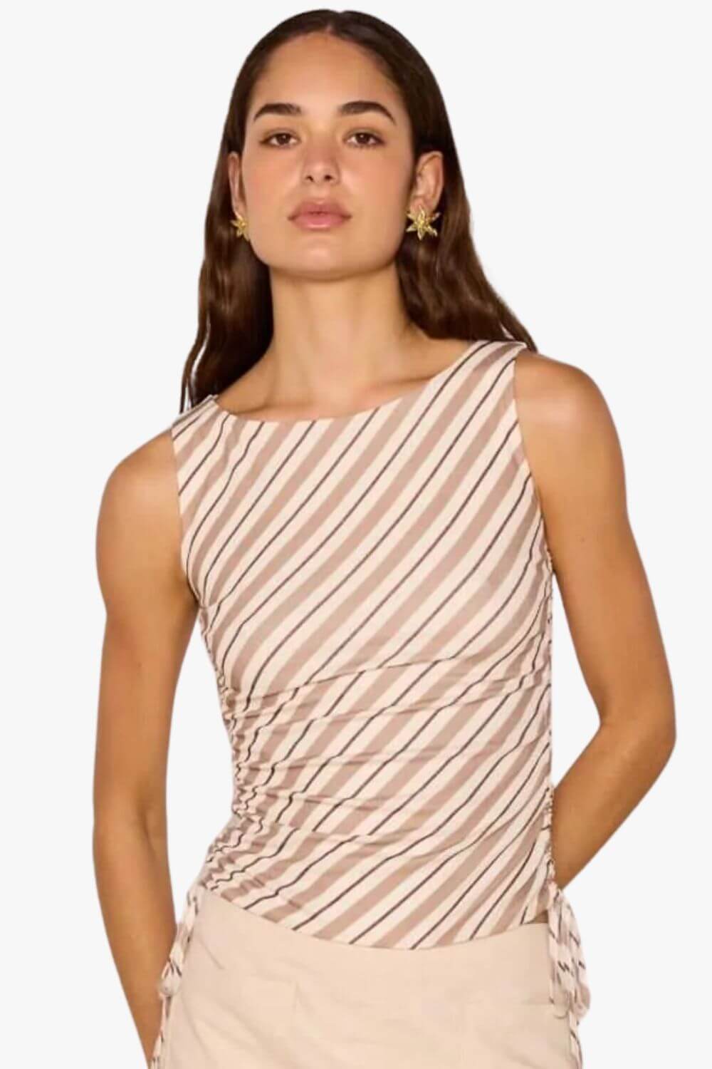 Mink Pink Orielle Mesh Top