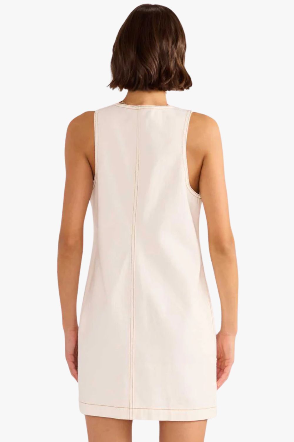 Mink Pink Tabitha Wave Button Mini Dress