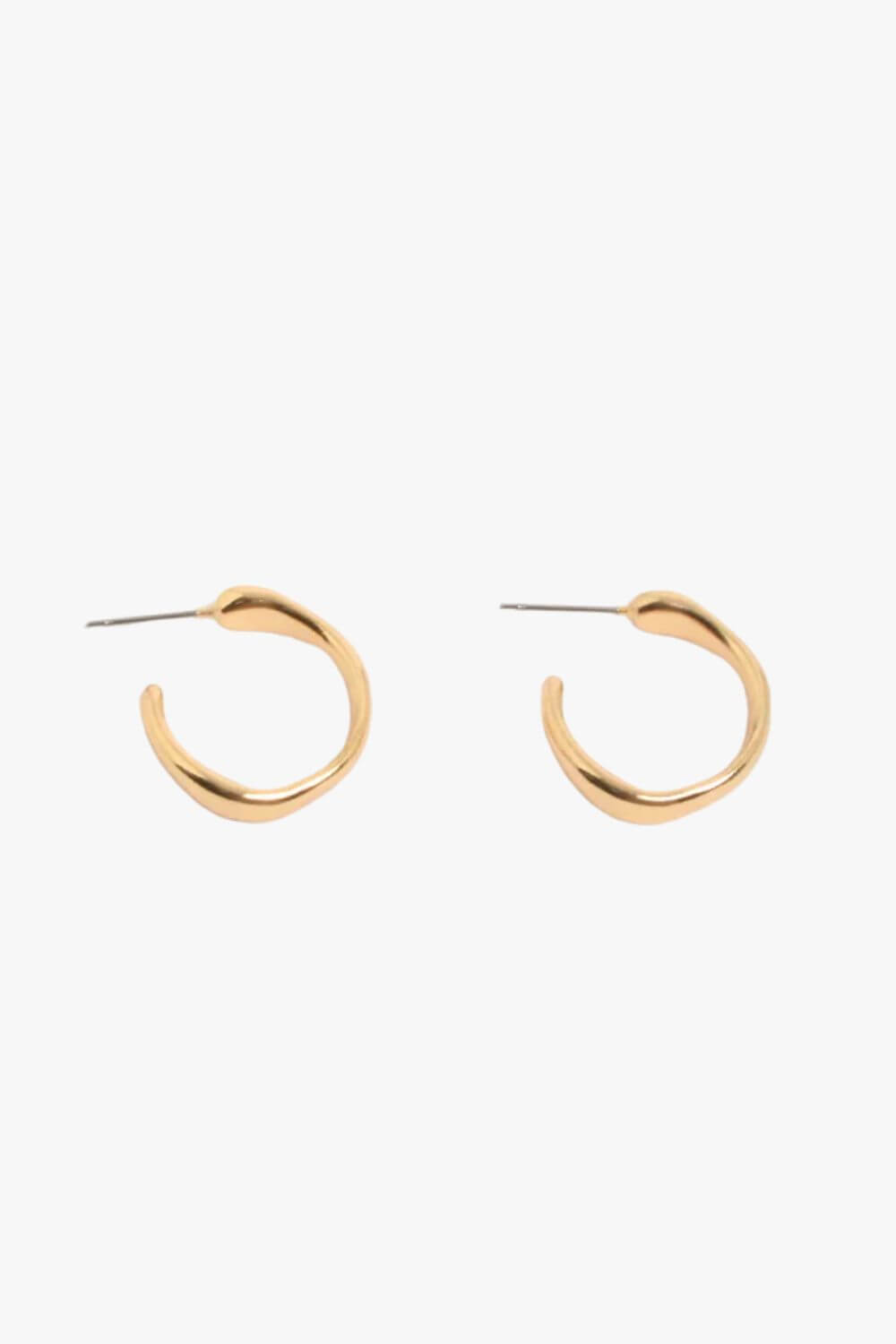 Adorne Mini Organic Shape Hoops