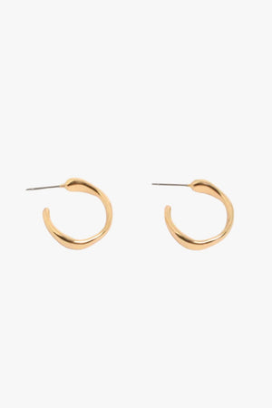 Adorne Mini Organic Shape Hoops