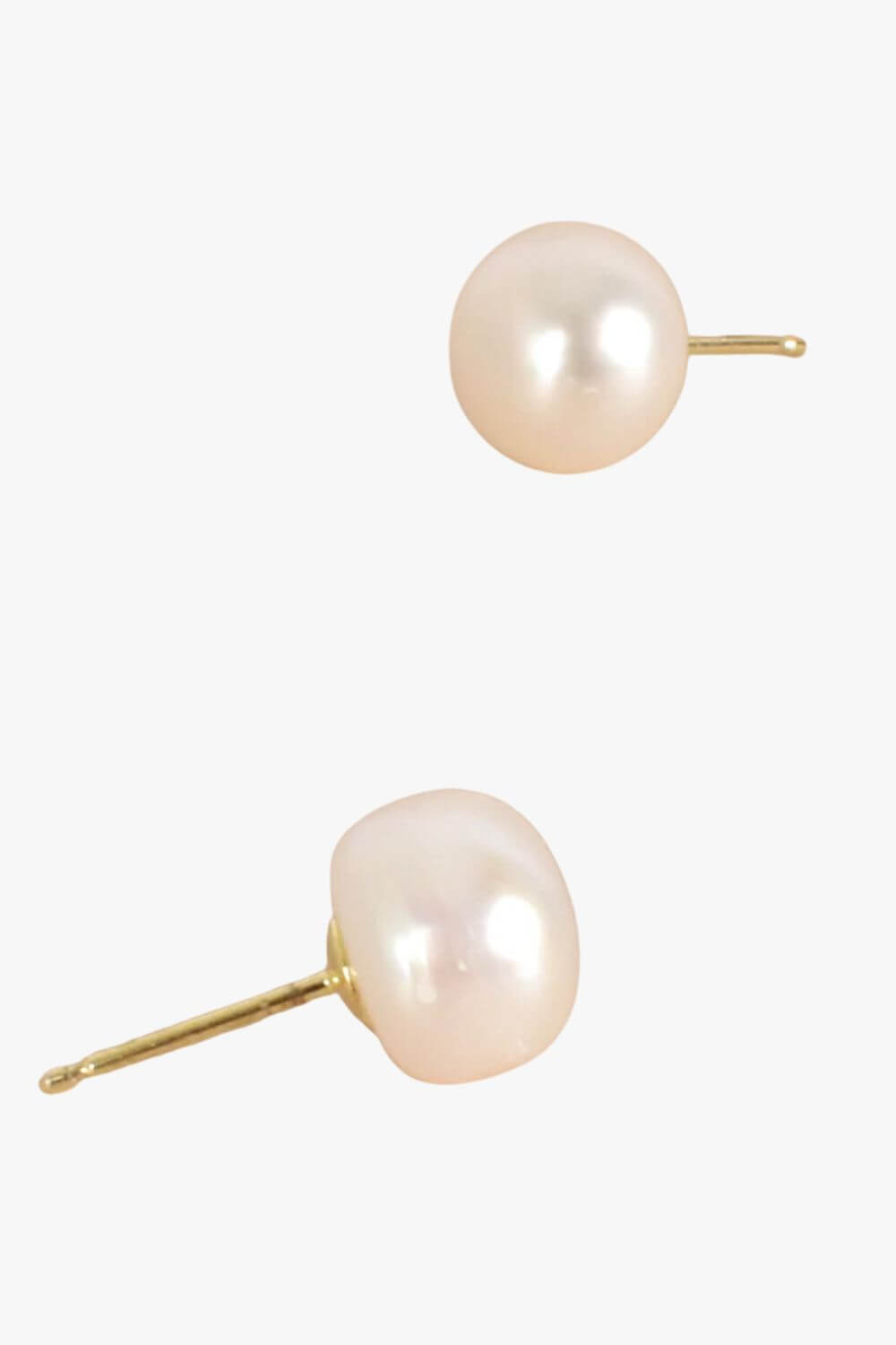 Adorne Freshwater Pearl 10mm Stud Earrings
