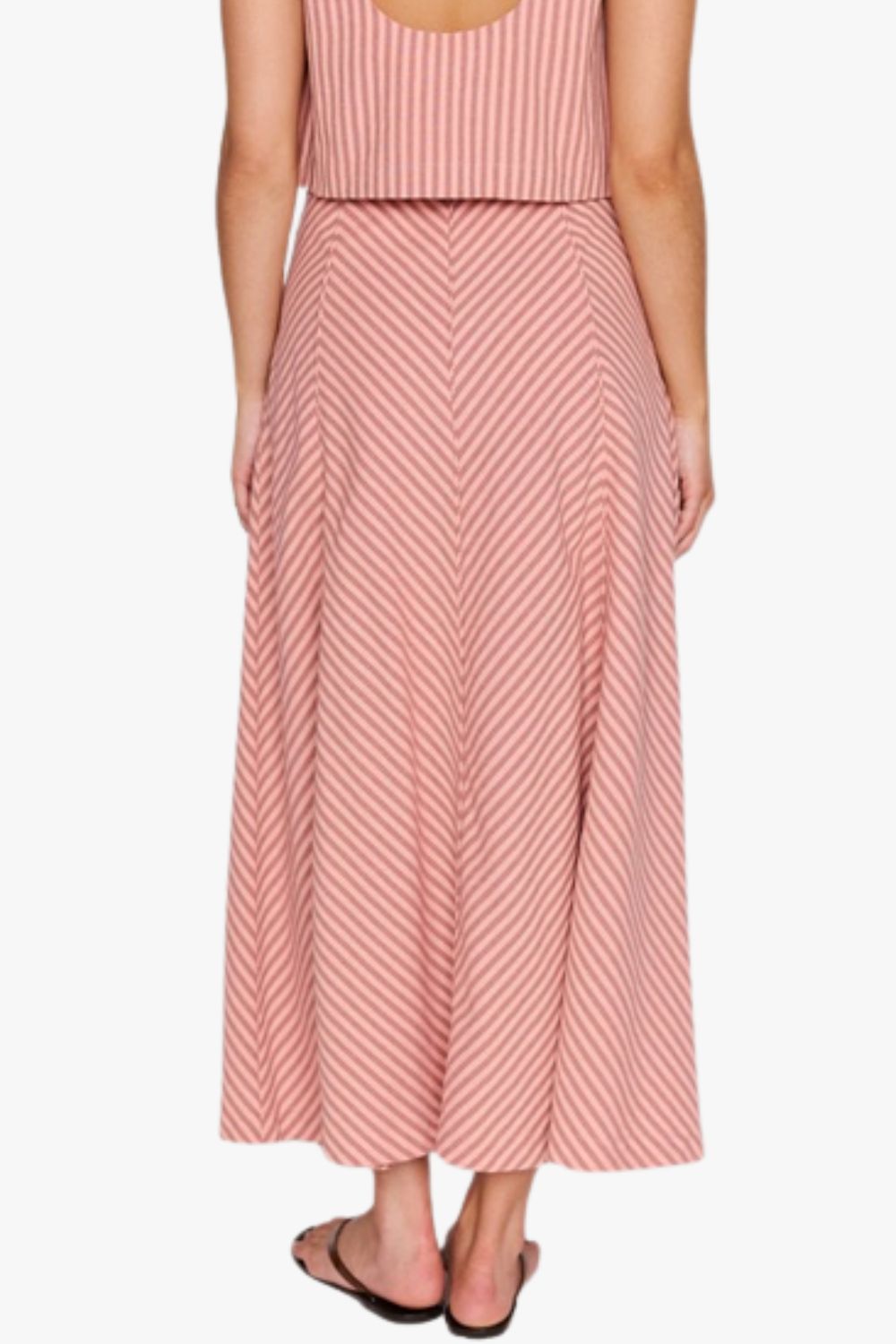 Mink Pink Paloma Panelled Maxi Skirt