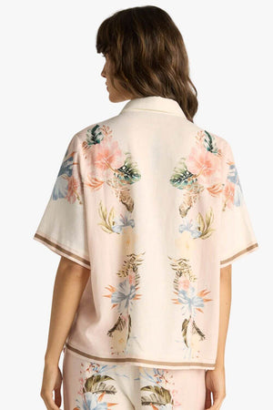 Fate + Becker Solara Print Collared Shirt