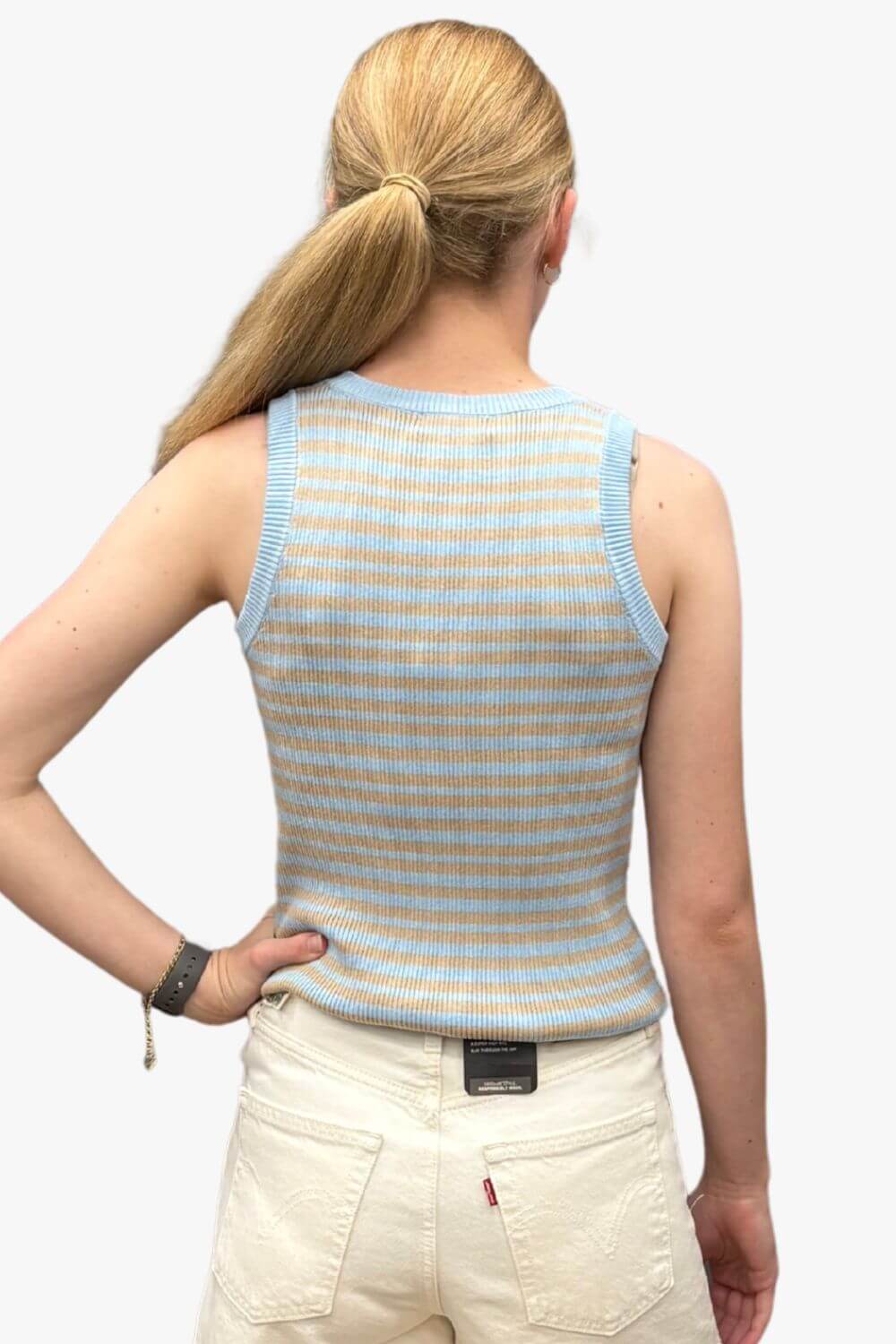 Little Lies Stripe Ria Top