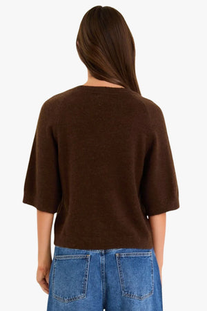 Among The Brave Assemble Alpaca Blend Raglan Knit Tee