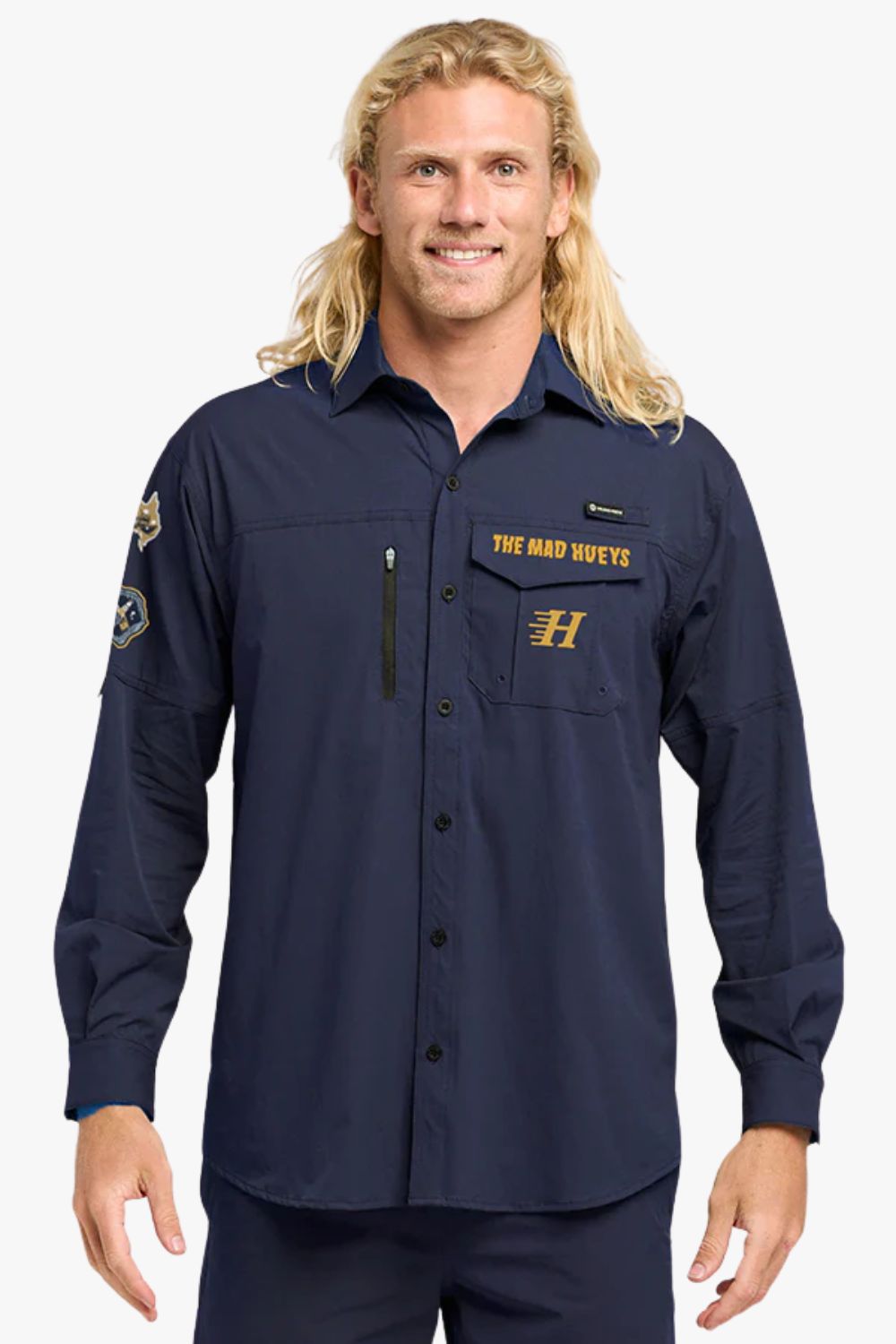 The Mad Hueys Beeramundi Fishing Shirt