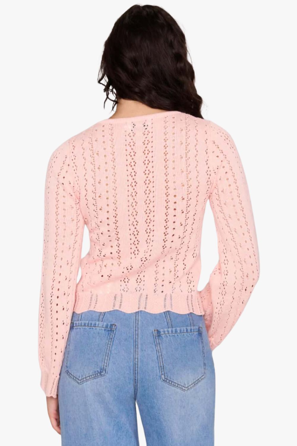 Mink Pink Sienna Pointelle Cardigan