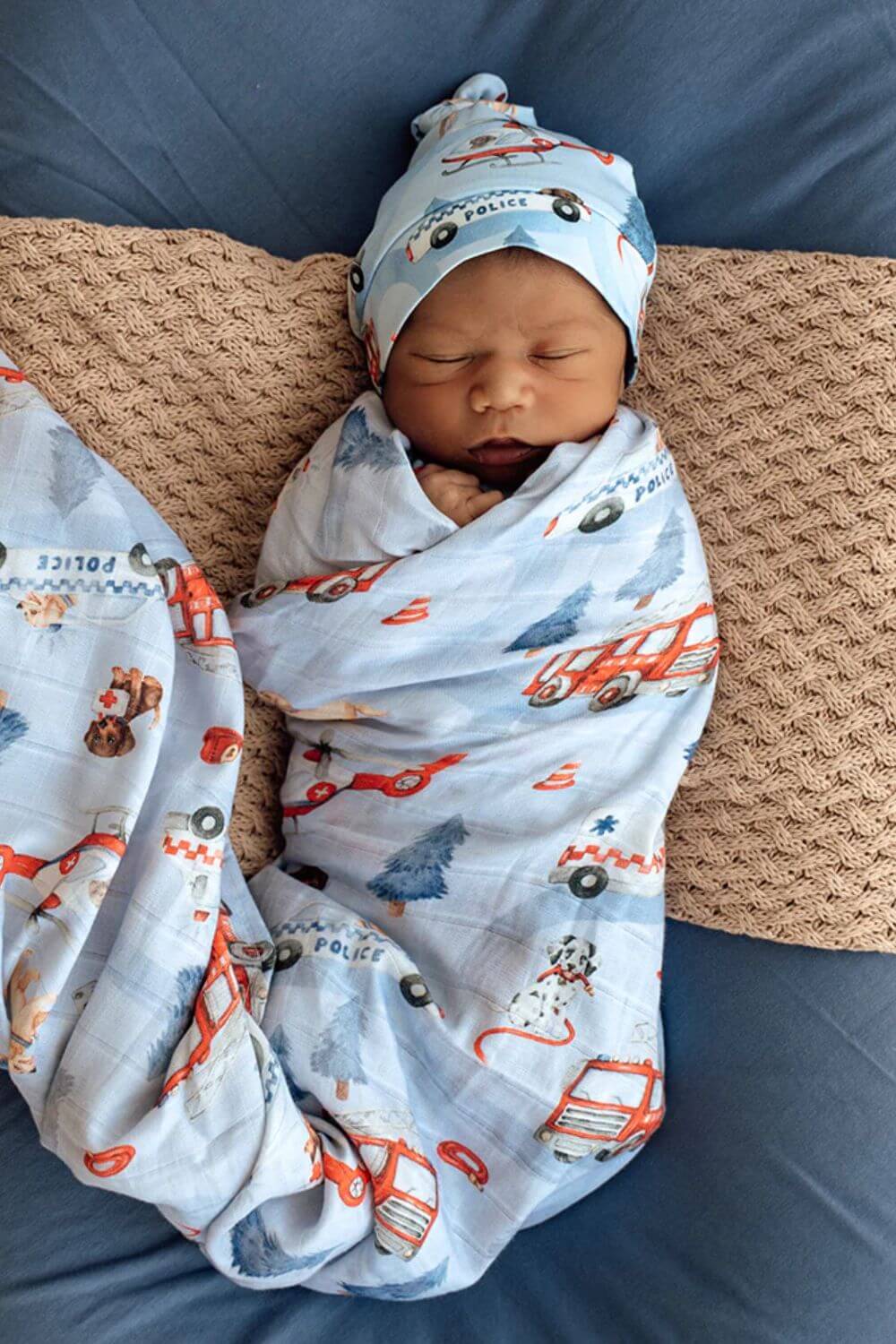 Snuggle Hunny To The Rescue Organic Muslin Wrap