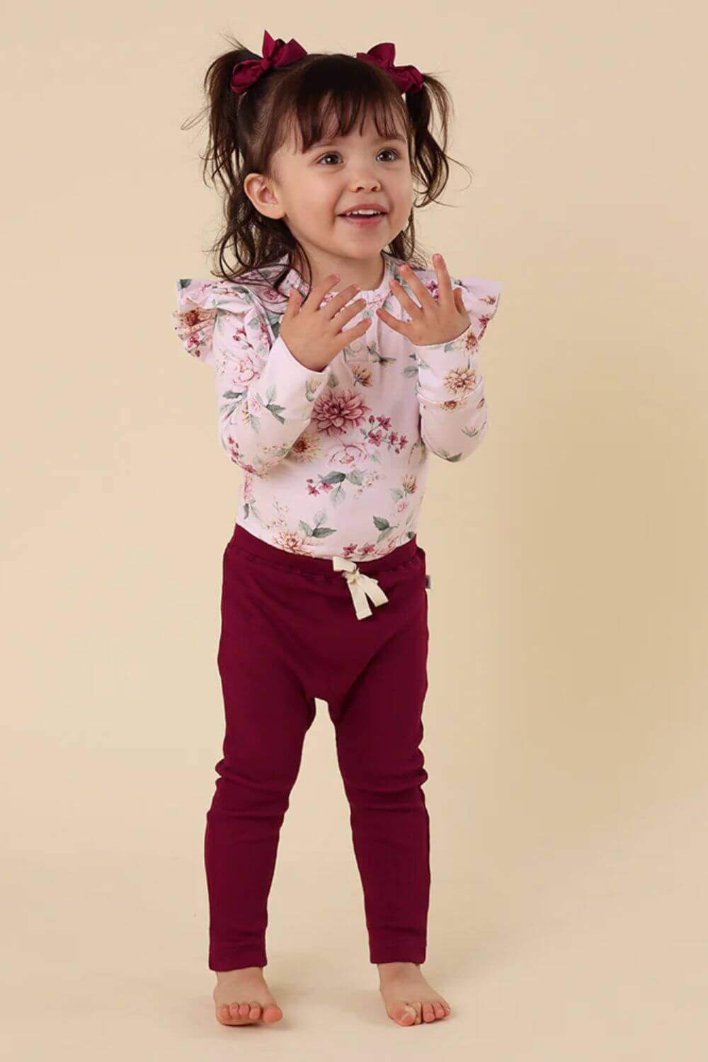 Snuggle Hunny Raspberry Organic Pants