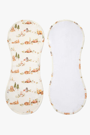 Snuggle Hunny Bears Organic Cotton Burp Cloth