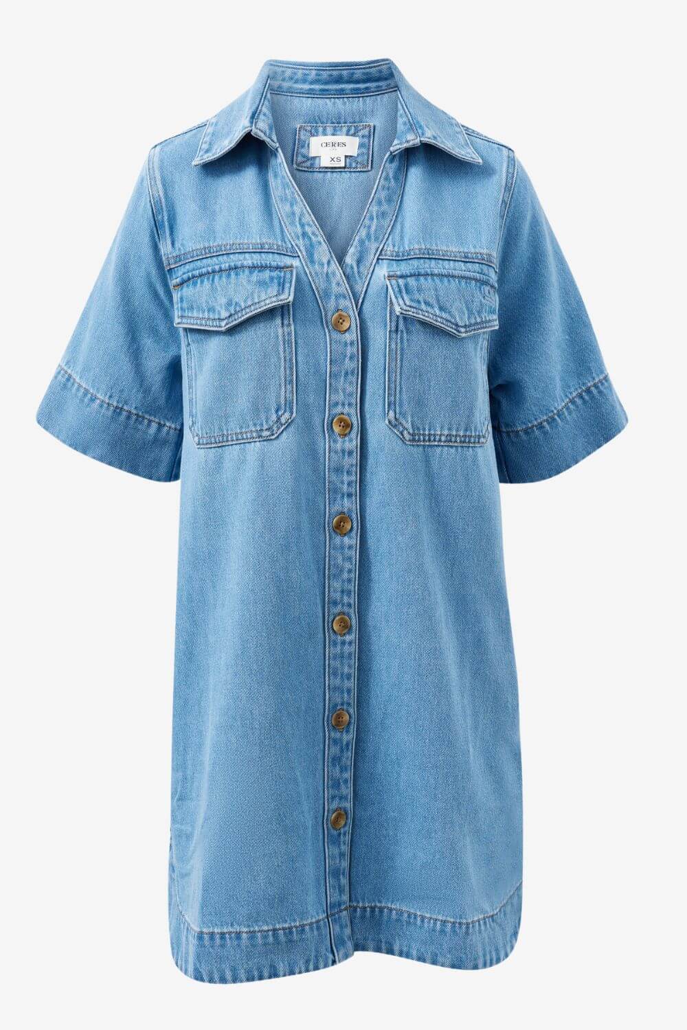 Ceres Life Bonnie Relaxed Shirt Dress