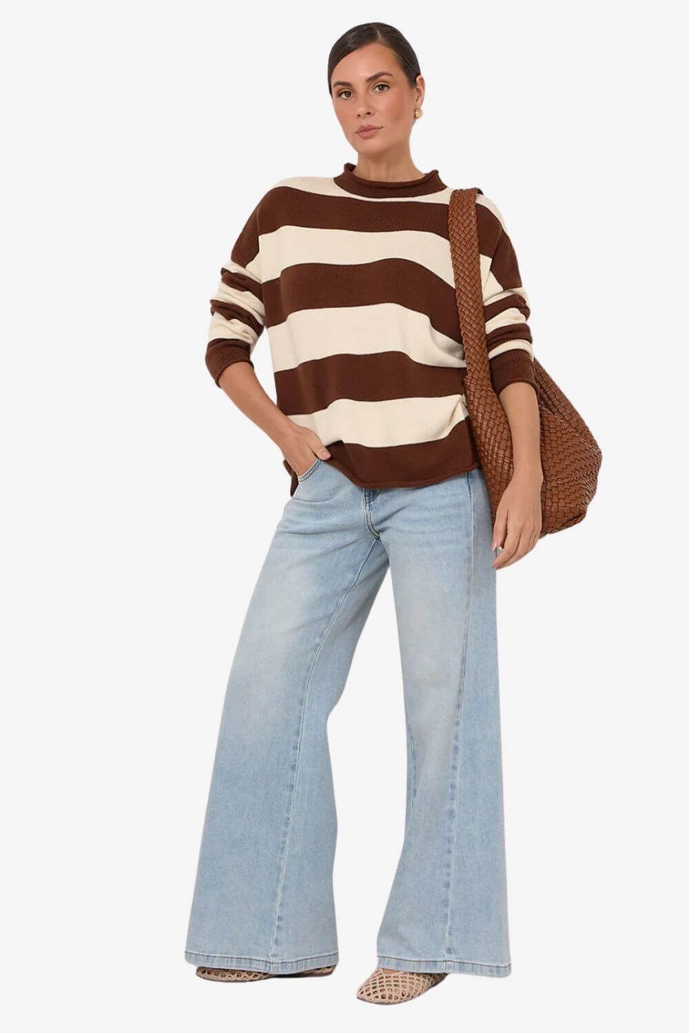 Adorne Kaylee Side Panel Jeans