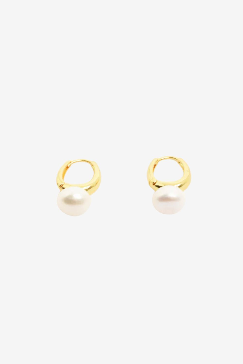 Adorne Freshwater Pearl Mini Hoops