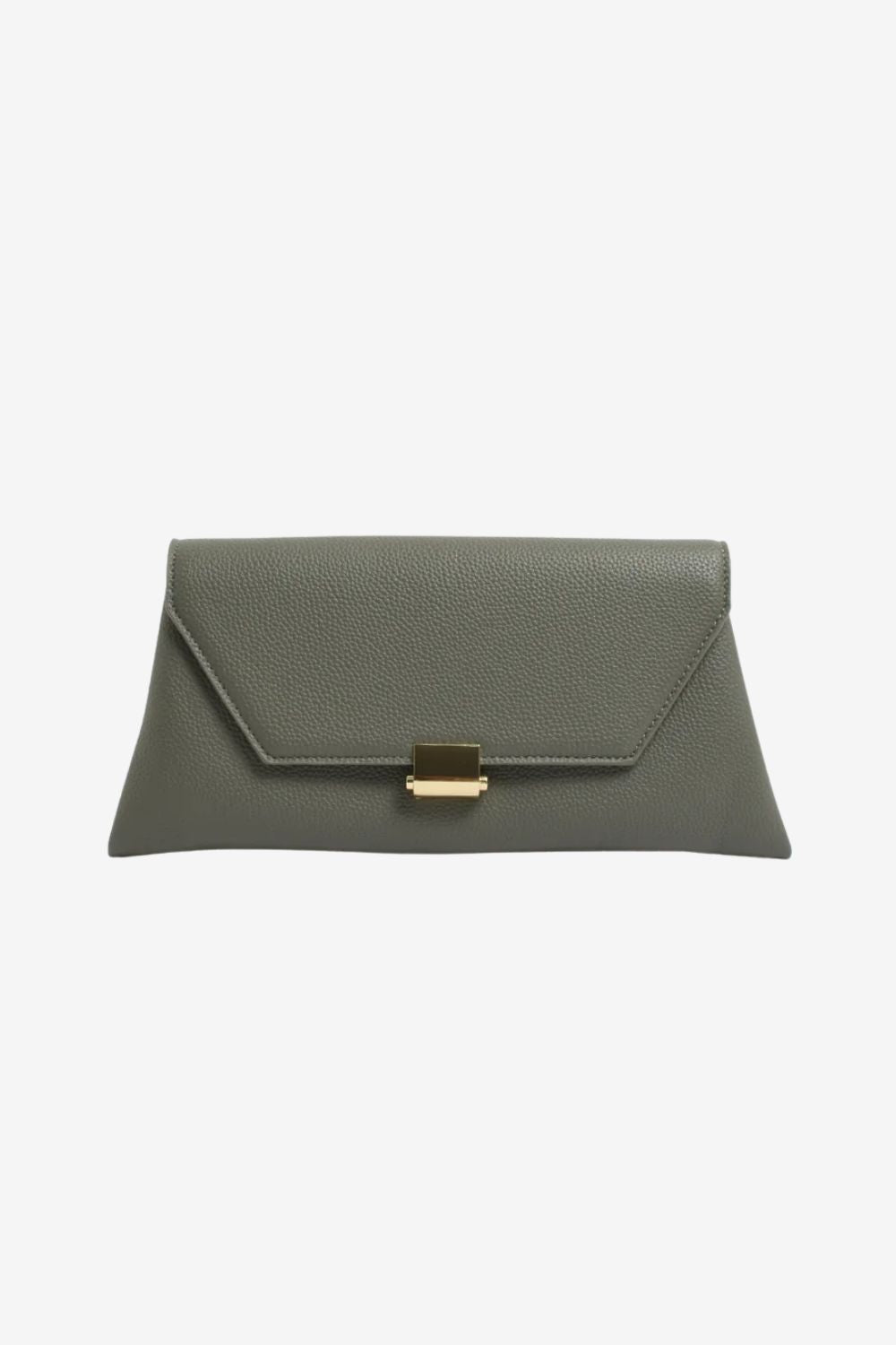 Adorne Rona Clasp Front Clutch
