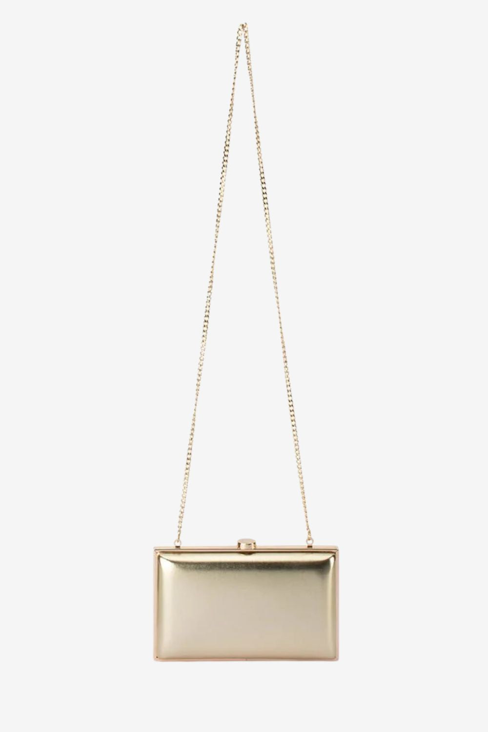 Olga Berg Lucy Metallic Clutch