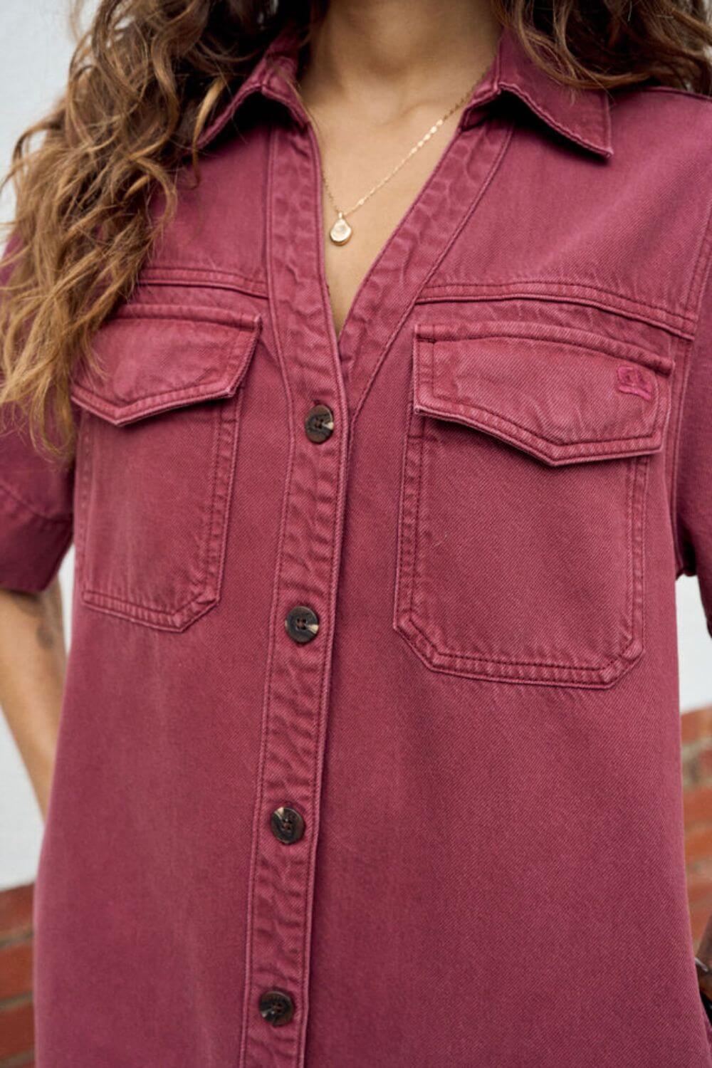 Ceres life Bonnie Relaxed Shirt Dress