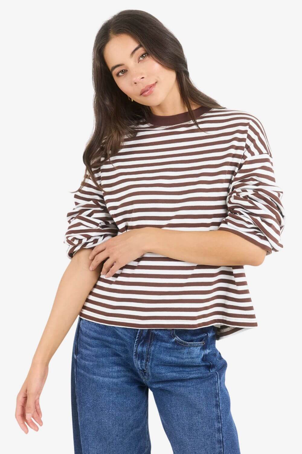 Unite Stripe Long Sleeve Tee