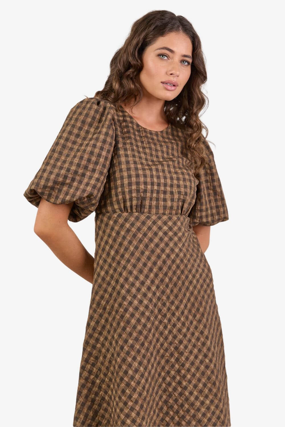 Encore Short Sleeve Maxi Dress