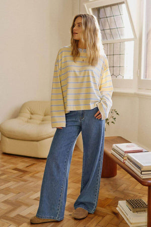 Ceres Life Beau Long Sleeve Slouchy Tee