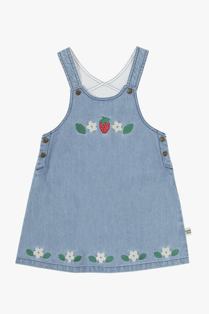 Goldie + Ace Wild Strawberry Pinafore Dress