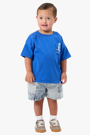 Goldie + Ace Pin Stripe Noah Pocket Shorts
