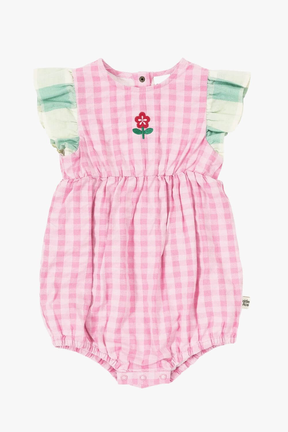 Goldie + Ace Gingham Lani Romper