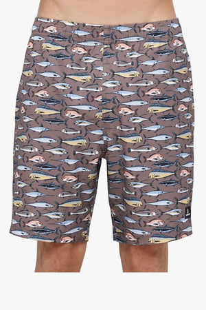 The Mad Hueys Pro Hueys 18" Swim Volley Short