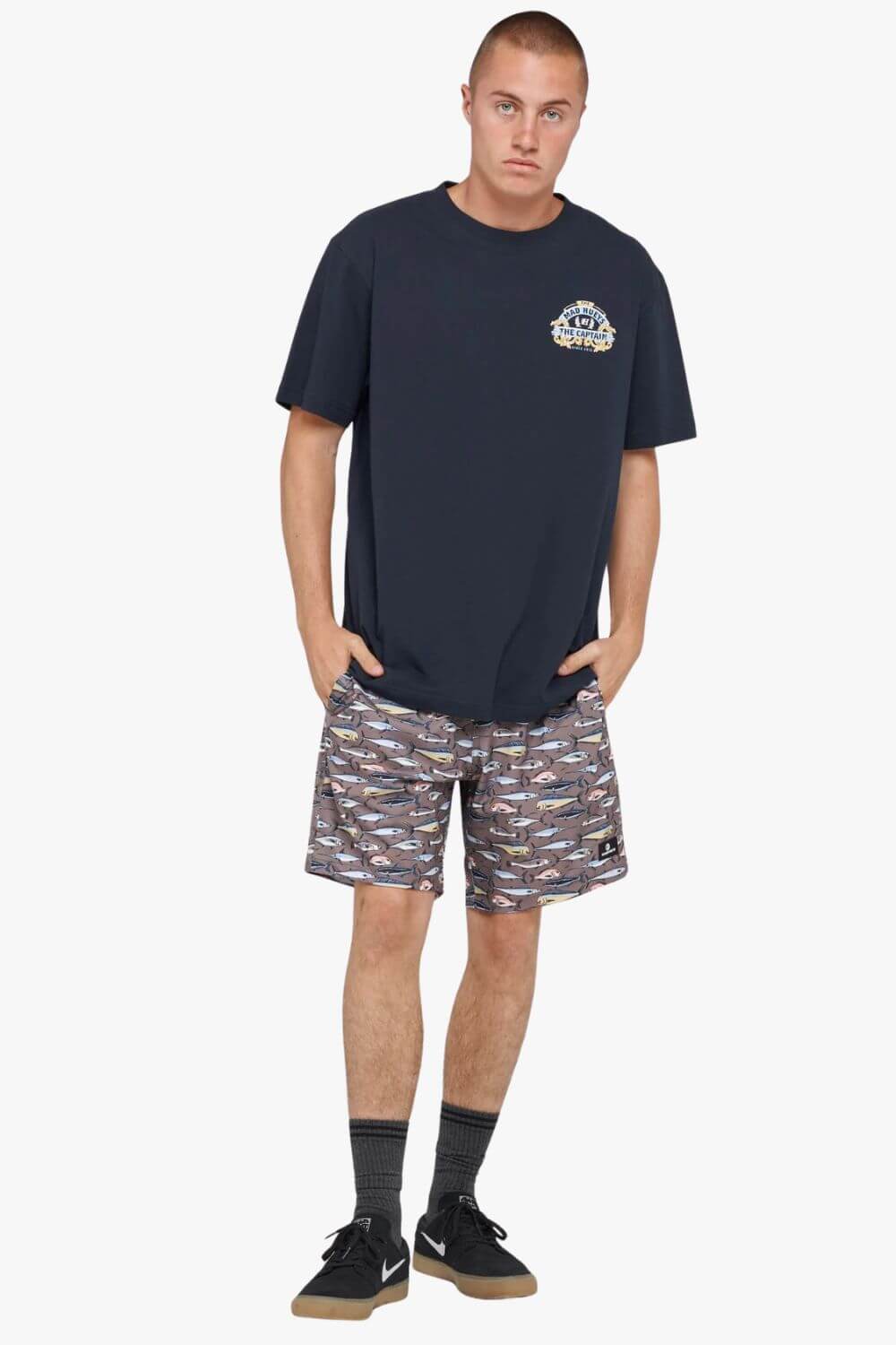 The Mad Hueys Pro Hueys 18" Swim Volley Short