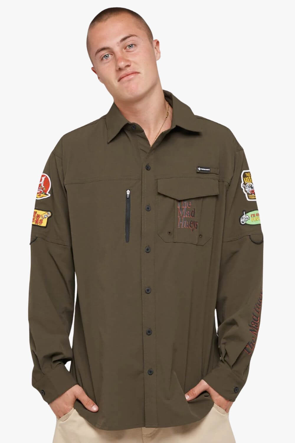 The Mad Hueys Pro Hueys Fishing Shirt