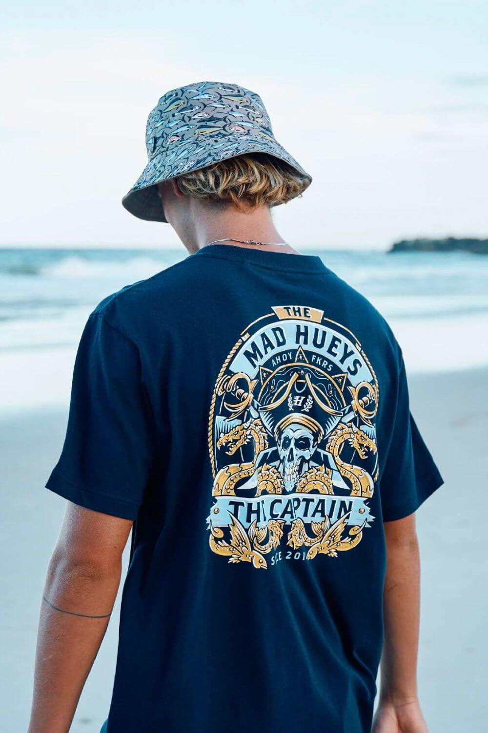 The Mad Hueys Dragon Captain Fishing Shirt