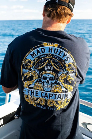 The Mad Hueys Dragon Captain Fishing Shirt