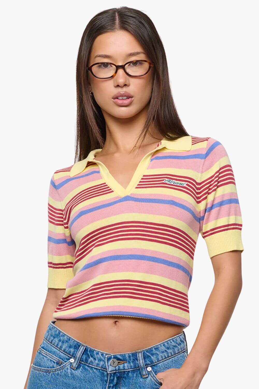 Abrand Womens Team Player Knit Polo