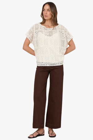 Adorne Lucy Patch Pocket Denim Pant
