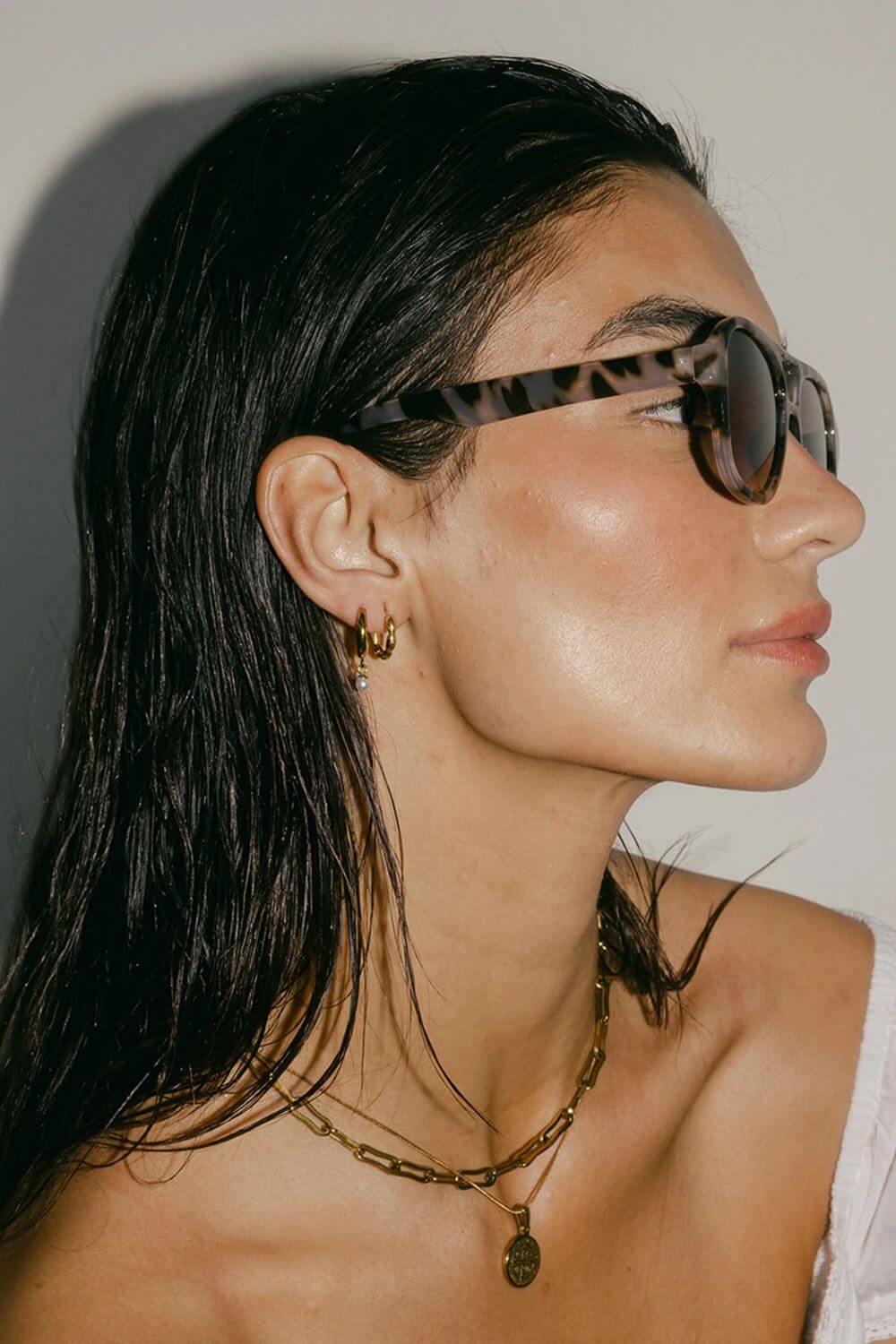 Milla Hart Lova Huggie Earrings