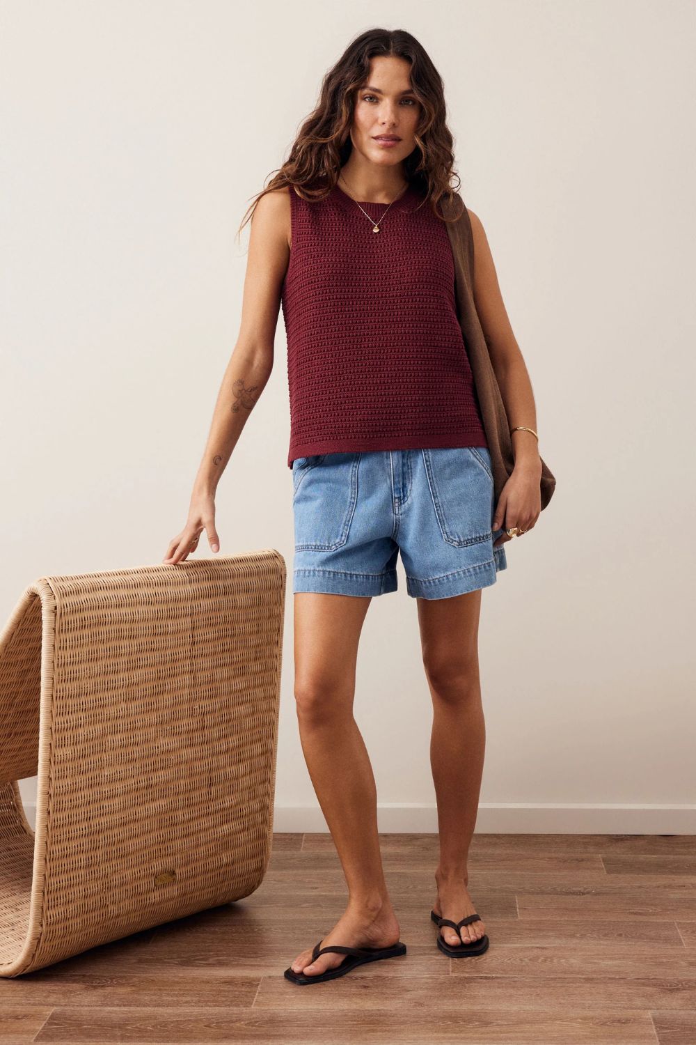 Ceres Life Maddy Mesh Knit