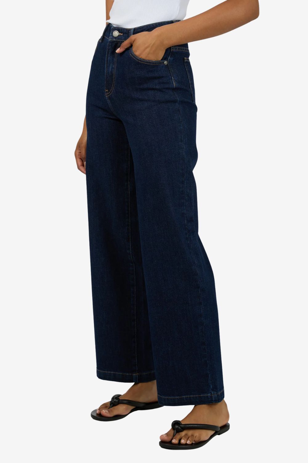 All About Eve Jacqui Wide Leg Jean