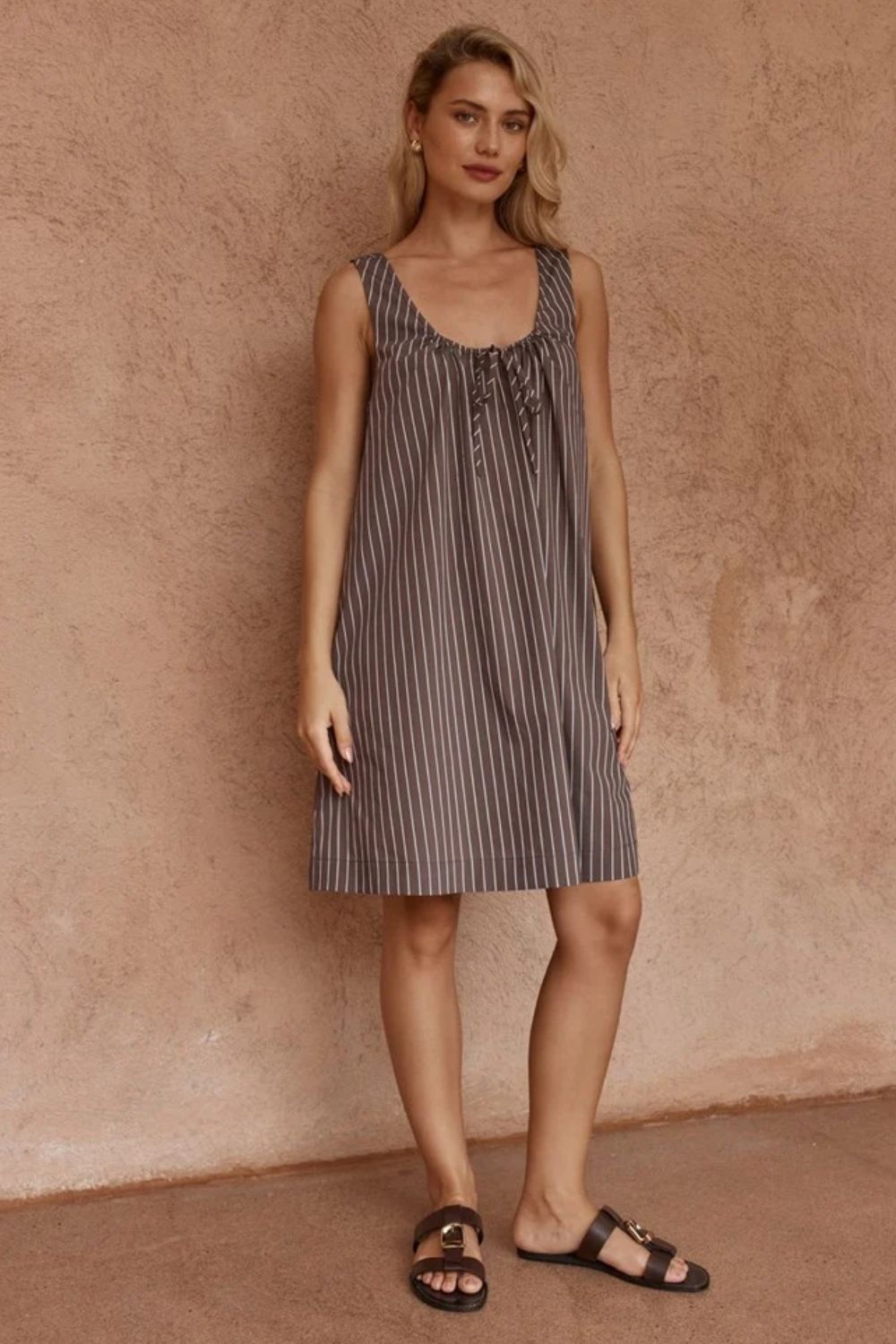Sass Nola Stripe Mini Dress