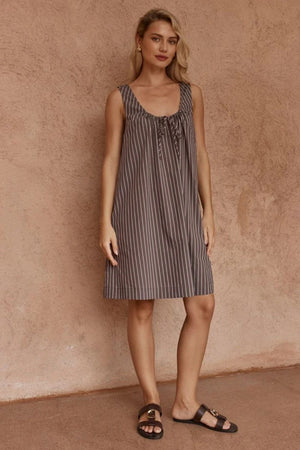 Sass Nola Stripe Mini Dress