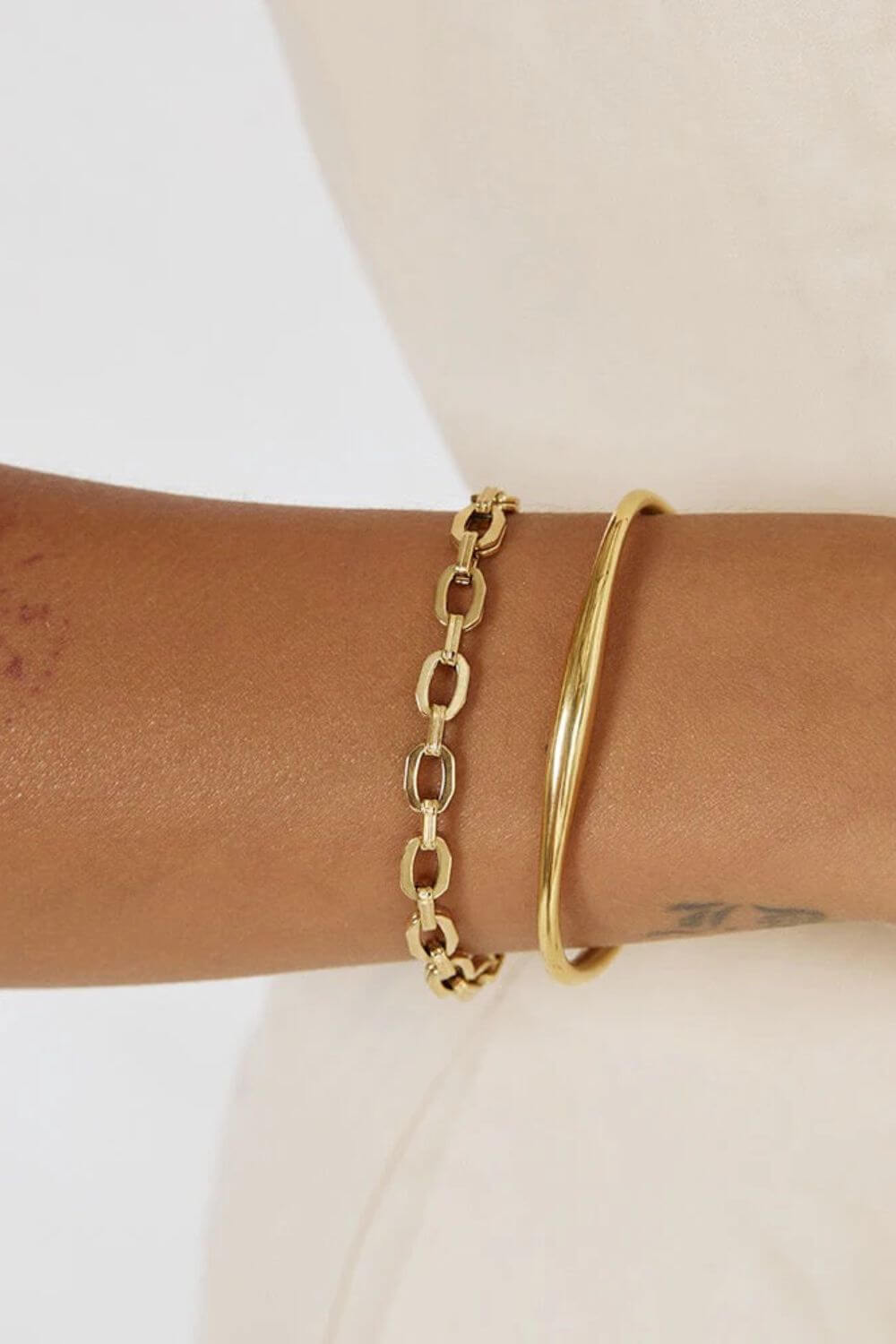 Arms of Eve Madison Gold Cuff Bracelet