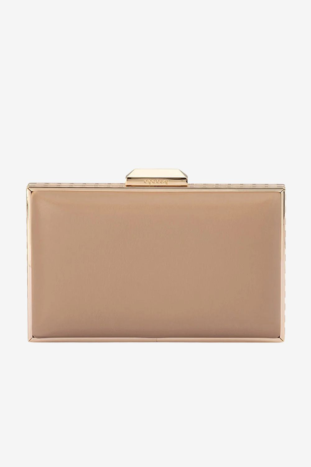 Olga Berg Sammi Crystal Frame Clutch