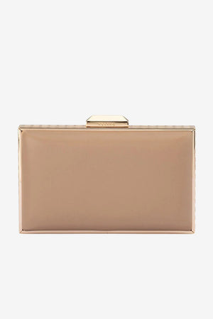 Olga Berg Sammi Crystal Frame Clutch