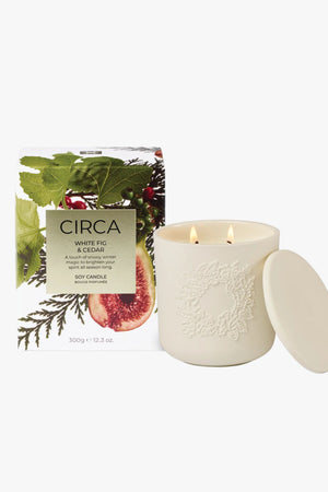 Circa White Fig & Cedar Candle 300g