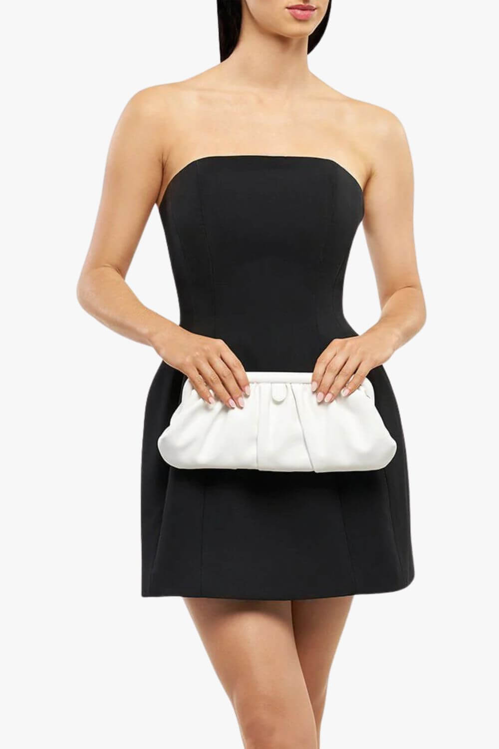 Olga Berg Catherine Gathered Clutch