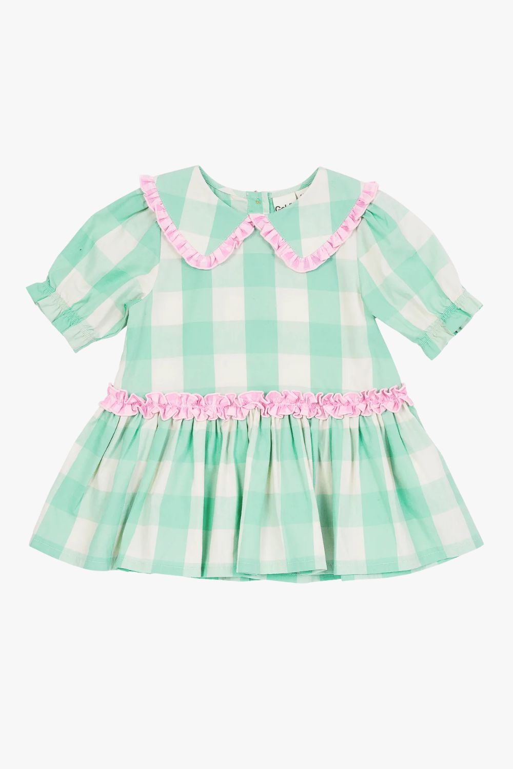 Goldie + Ace Gingham Collar Dress