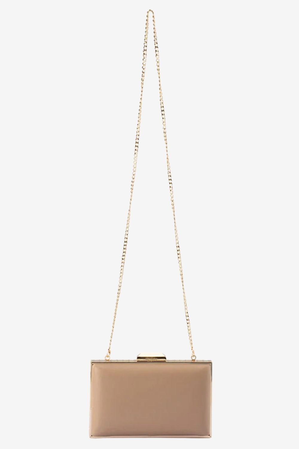 Olga Berg Sammi Crystal Frame Clutch