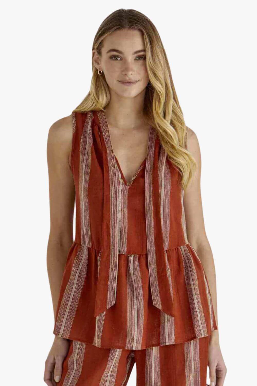 Sass Stripe Lizzy Top