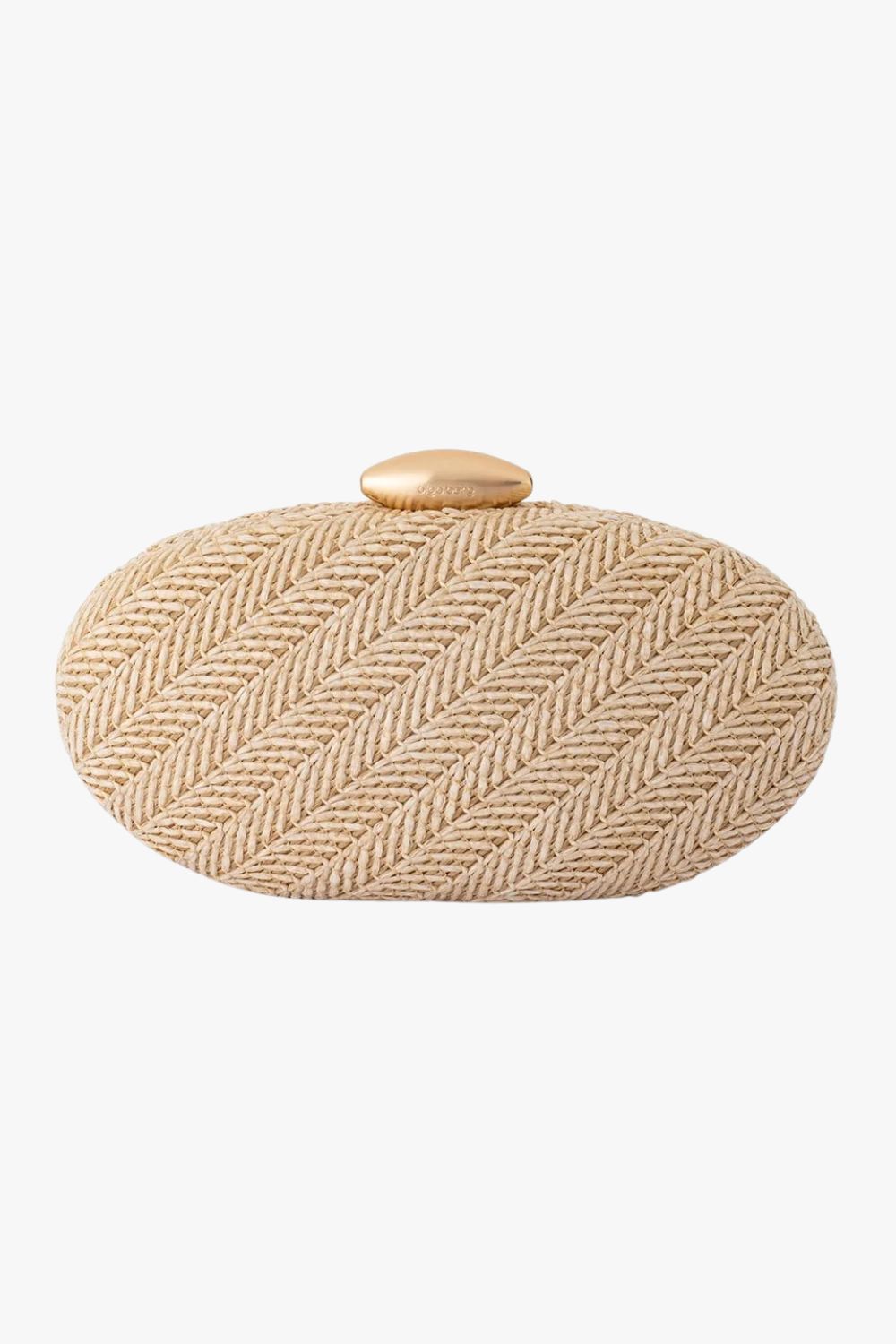Olga Berg Josie Woven Clutch
