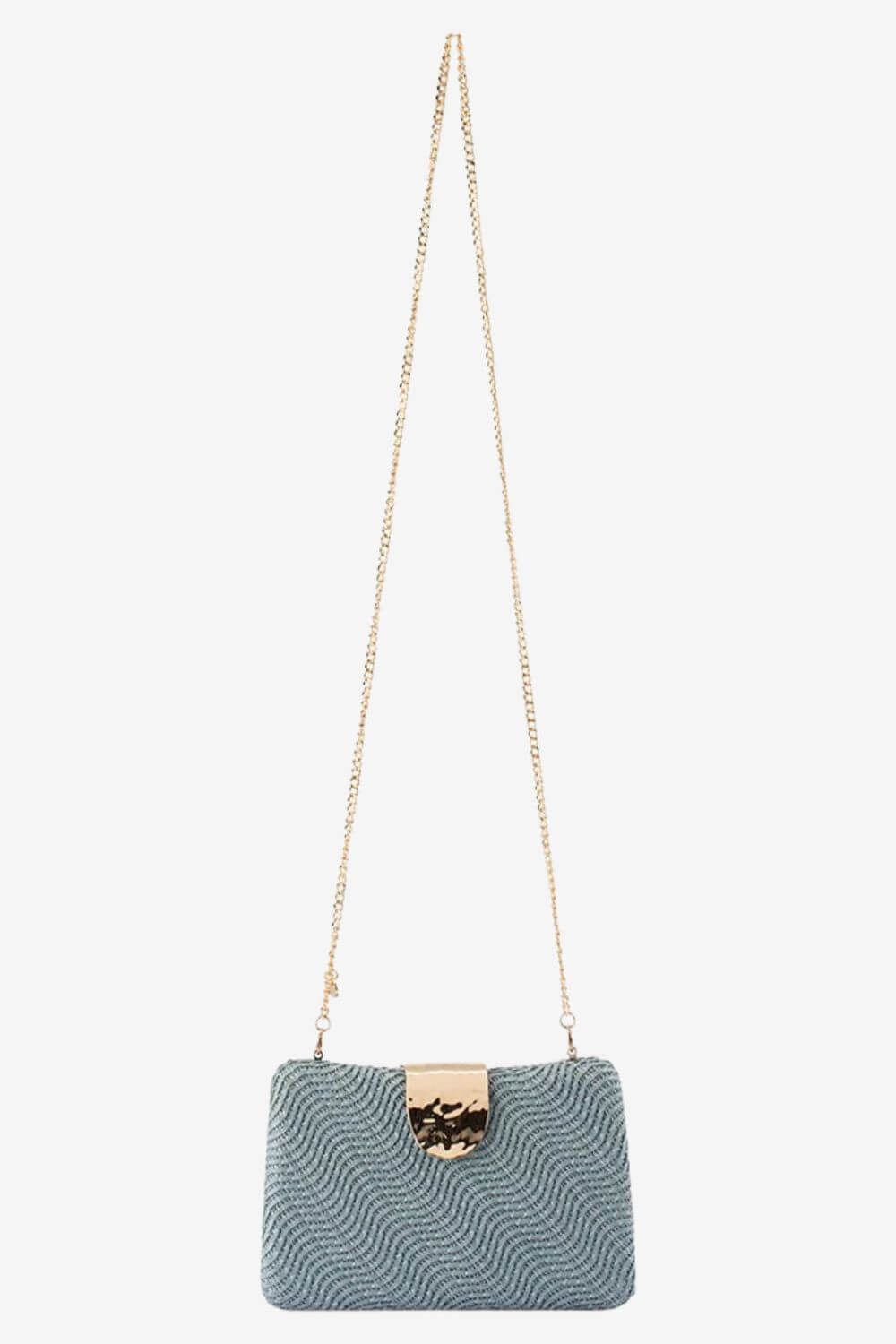 Olga Berg Lindy Woven Clutch