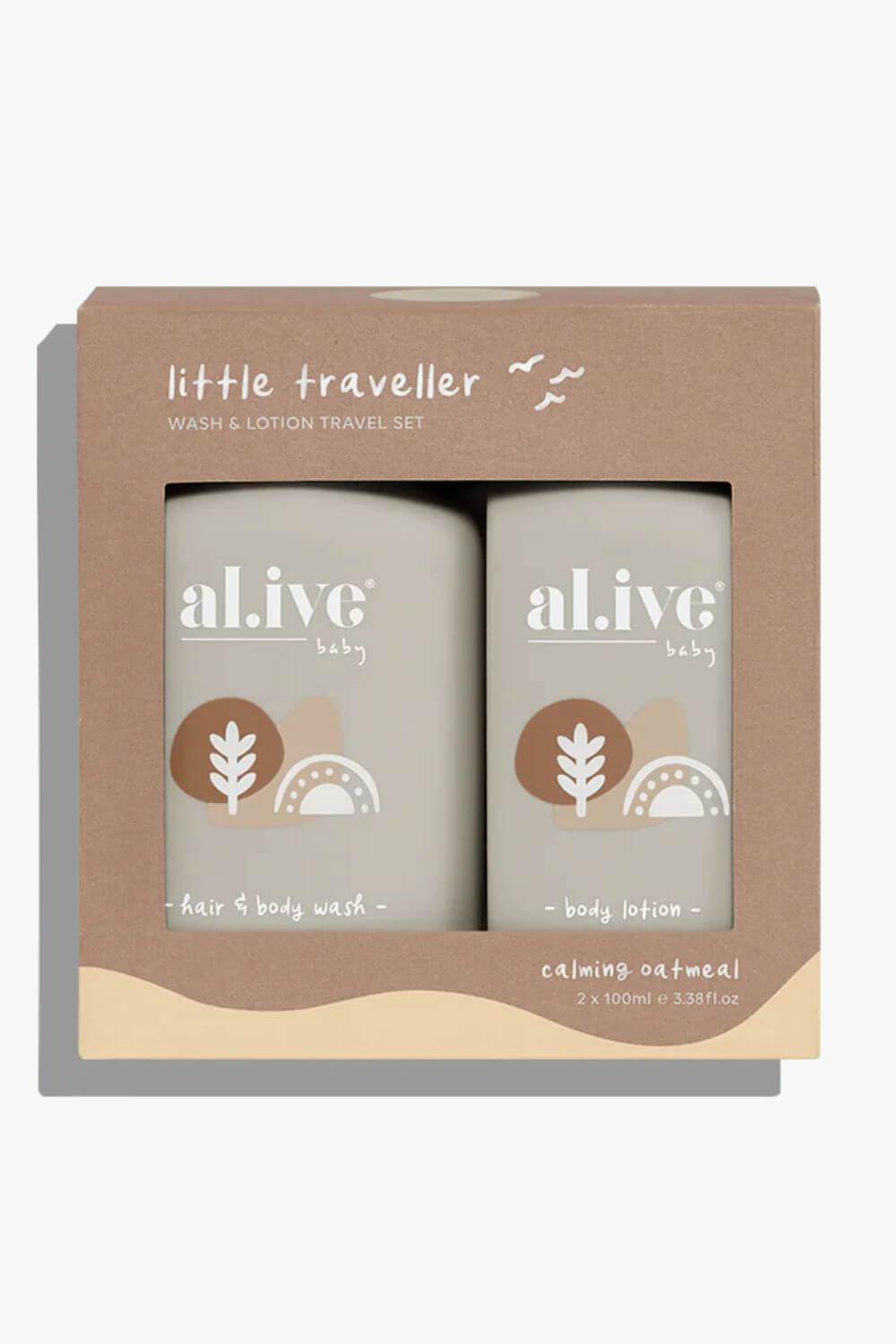 Al.ive Calming Oatmeal Little Traveller Set