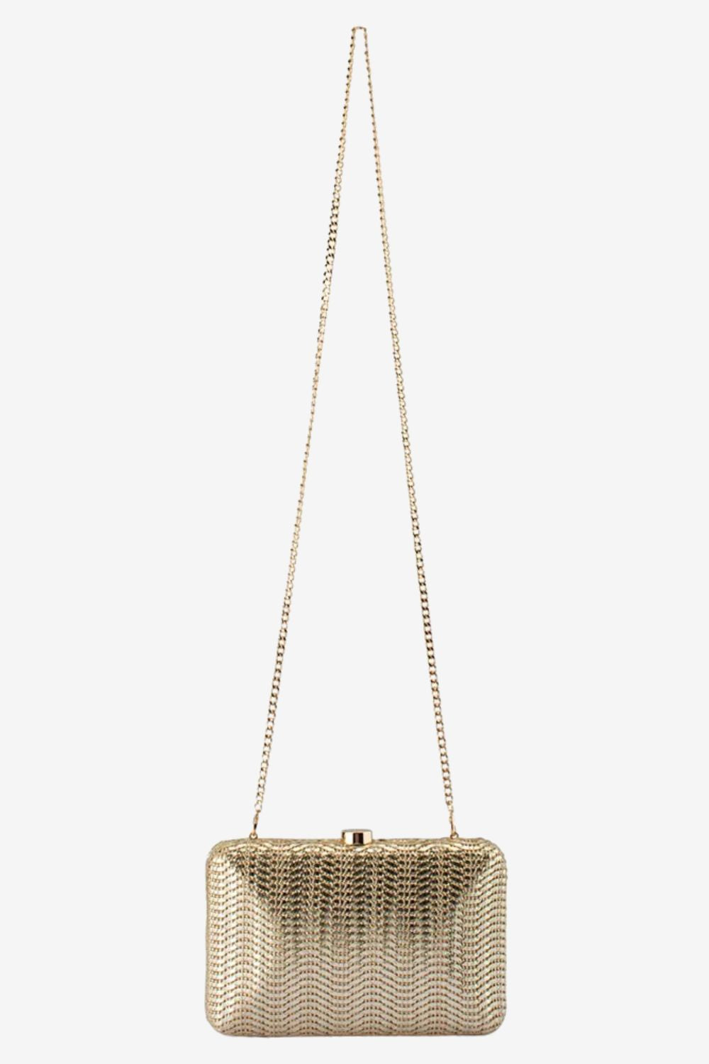 Olga Berg Hannah Textured Clutch